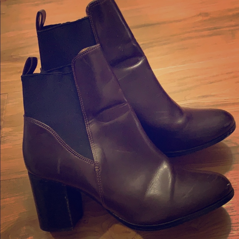 Brown Leather Boots